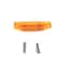 Truck-Lite Led, Yellow Rectangular, 5 Diode, Marker Clearance Light, Pc, 2 Screw, Fit N Forget M/C, 12V 35375Y3 - alternate 1